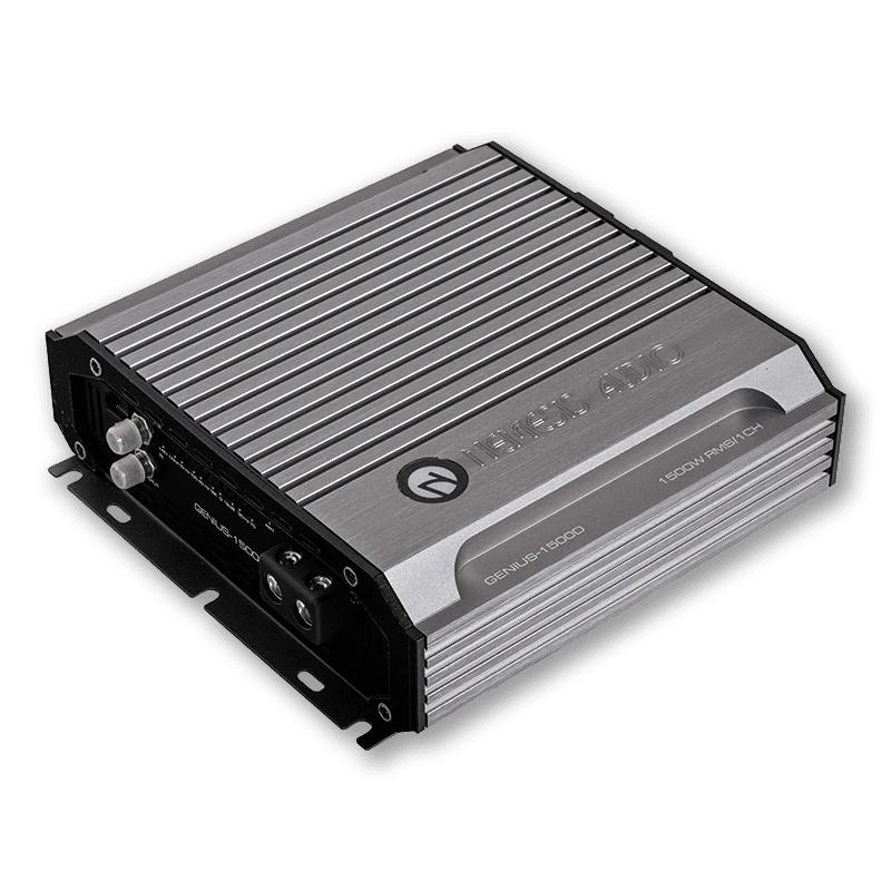 Nemesis Audio GENIUS-1500D 1500W RMS Smart Amplifier 1-Ohm/2-Ohm Nemesis Audio