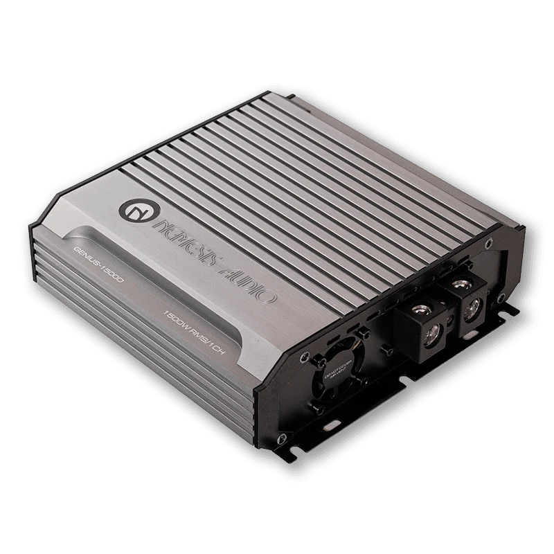 Nemesis Audio GENIUS-1500D 1500W RMS Smart Amplifier 1-Ohm/2-Ohm Nemesis Audio