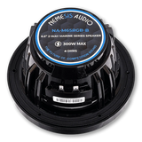 Nemesis Audio NA-M65RGB 6.5" 150W RMS 2-Way Marine Speakers w/ RGB LED (Pair)