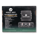 Nemesis Audio NA-BZ200X4D |  4-Channel Full Range Class D Amplifier
