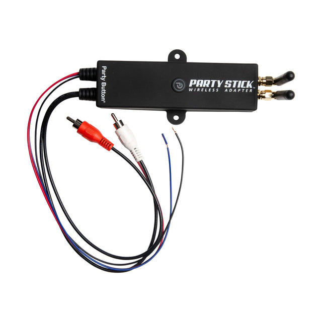 Party Stick Wireless Adapter - Music Sharing adapter for Amplified Subwoofers, Amplified Speaker Systems, and Aftermarket Amplifiers Bazooka