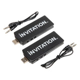 iNVITATION USB multi-sync wireless adapters with one-click Party Button pairing (2pcs) Bazooka