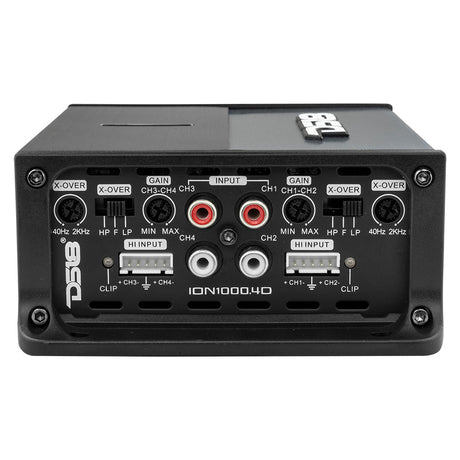 ION Compact Full Range Class D 4-Channel Amplifier 4 x 150 Watts RMS @ 4-ohm