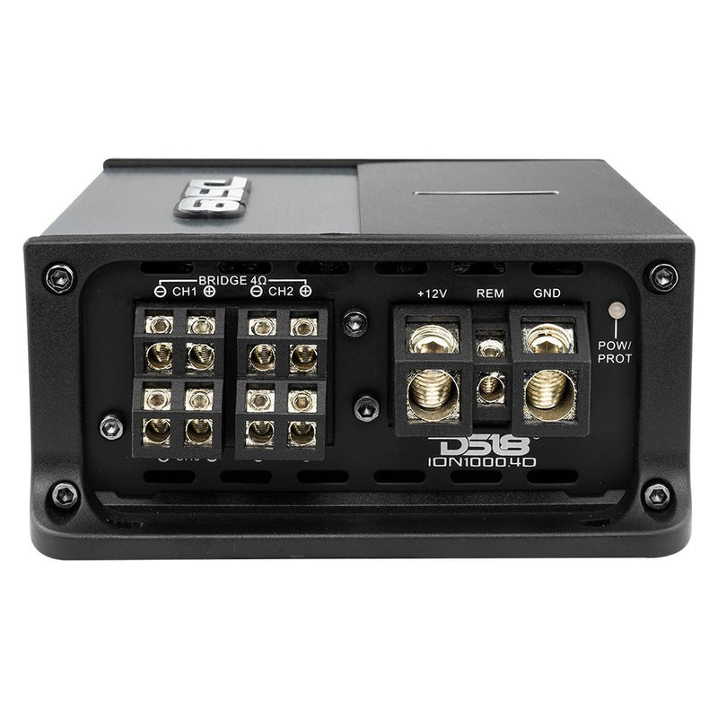ION Compact Full Range Class D 4-Channel Amplifier 4 x 150 Watts RMS @ 4-ohm