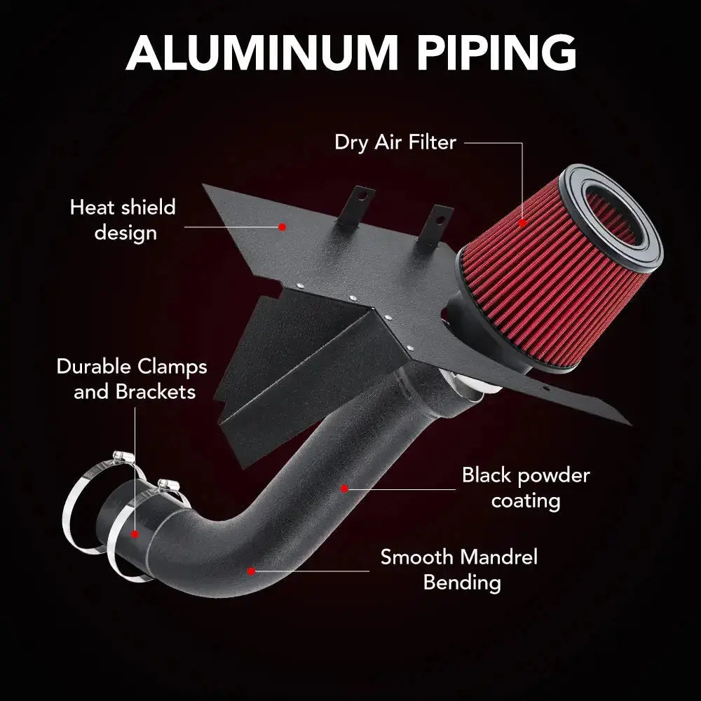 Flashark Cold Air Intake for Audi B8/B8.5 S4 S5 Q5 SQ5 3.0T V6