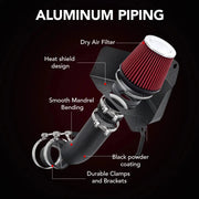 Cold Air Intake Kit for 2012-2016 Jeep Grand Cherokee SRT 6.4L V8 Flashark