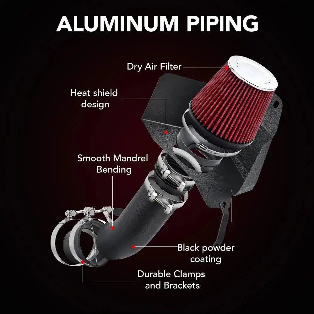 Flashark Cold Air Intake for 2012-2016 Grand Cherokee SRT 6.4L V8
