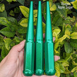 32 Pc 14x1.5 Spike Lug Nuts 6" Tall - Powder Coated - Various Colors