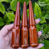 32 Pc 14x1.5 Spike Lug Nuts 4.5" Tall - Powder Coated - Various Colors