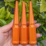 32 Pc 14x1.5 Spike Lug Nuts 4.5" Tall - Powder Coated - Various Colors