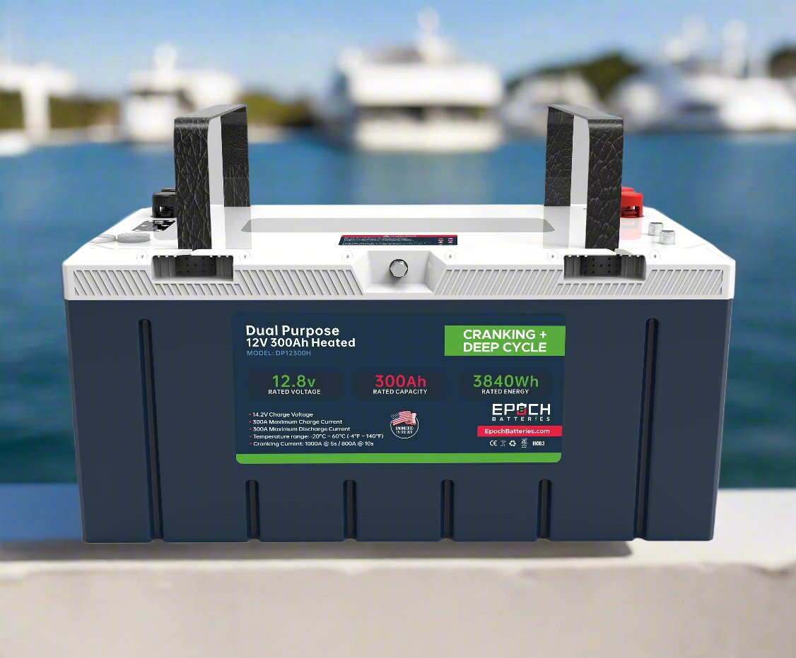 Epoch Batteries 12V 300Ah Pro Series Dual-Purpose LiFePO4 Battery