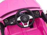Pink Princess Mercedes Ride On Car For Girls W/Magic Cars® Wireless Parental Control