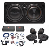 JBL Plug and Play Full Club Speaker, Dual Amplifier, Subwoofer Bundle | '18-'23 JLU Wrangler/ '20- '23 JT Gladiator