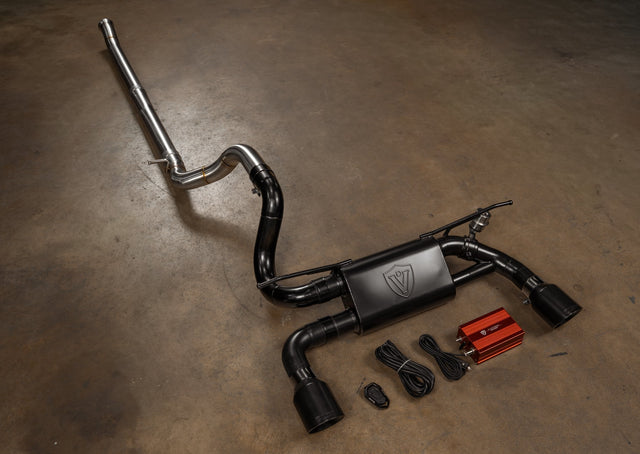 Jeep JLU/JL Wrangler Valved Sport Exhaust System Valvetronic Designs