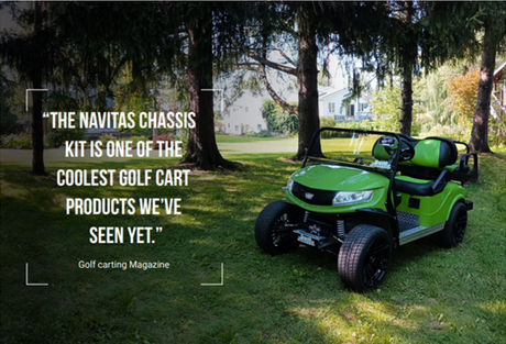 Navitas Aluminum Golf Cart Chassis