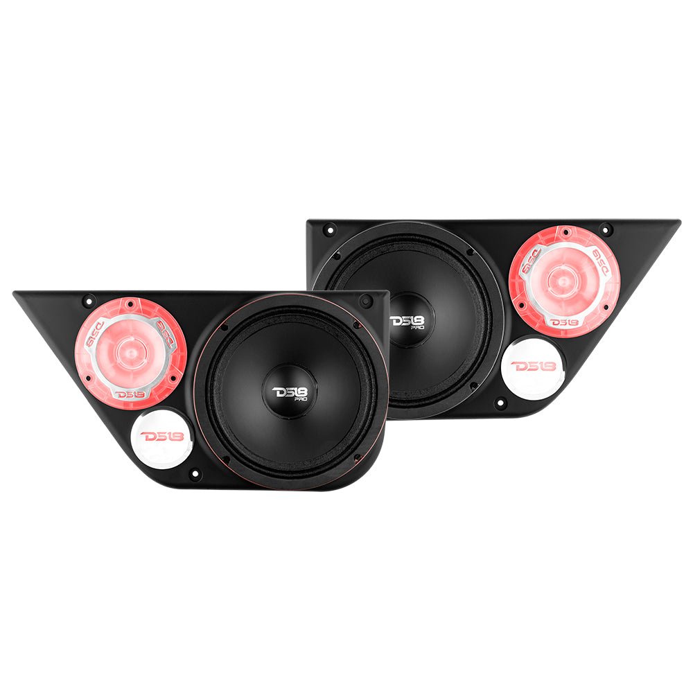 JK/JKU Front & Back Door Panels Package