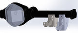 Jeep JK Heavy Duty Rear Lower Control Arm And Rear Shock Relocation Bracket