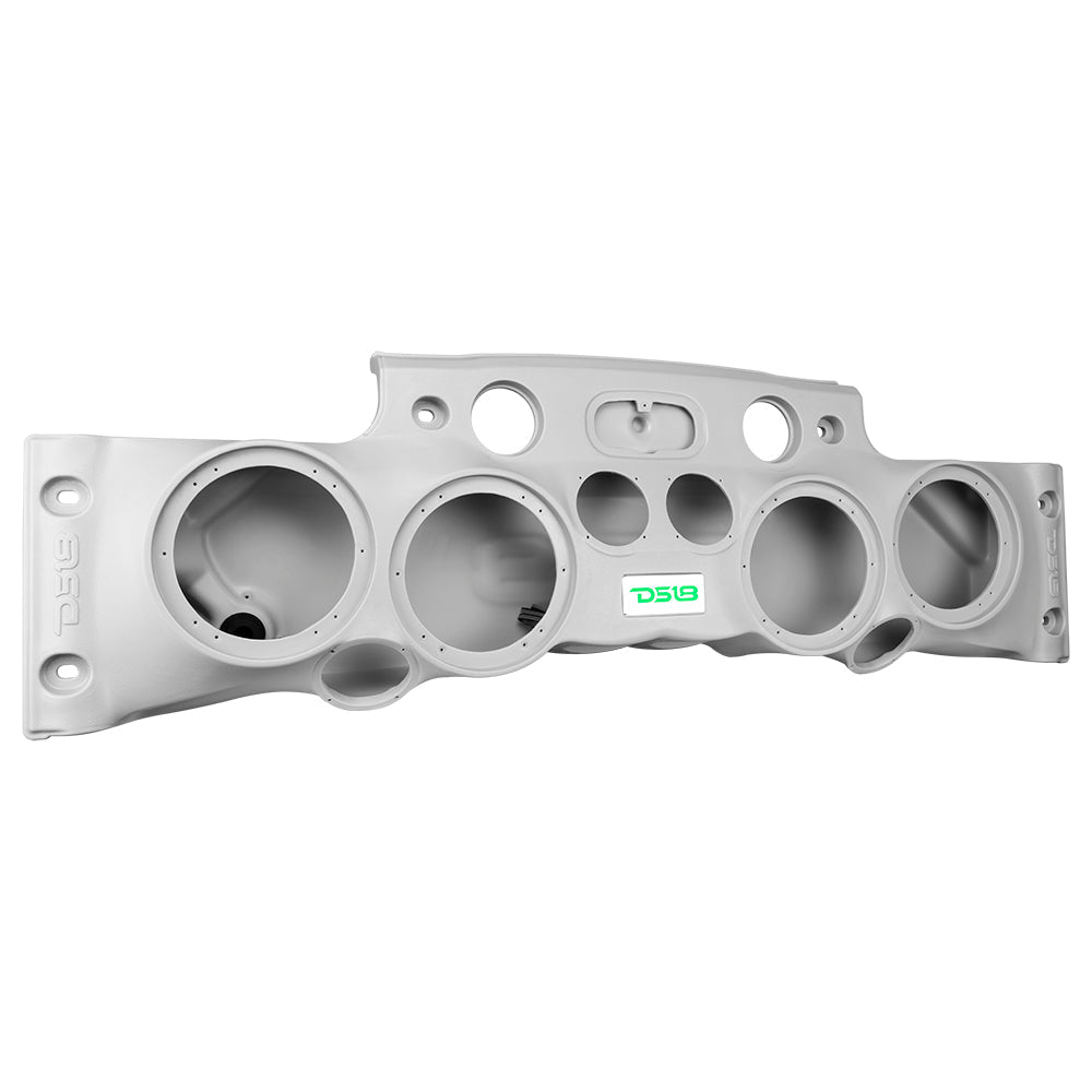 DS18 JK-SBAR/SL Exclusive Overhead Bar System for JK/JKU  Jeeps (4 x 8" Speakers 4 x 3.72" Tweeters 2 x 1" Drivers) SILVER