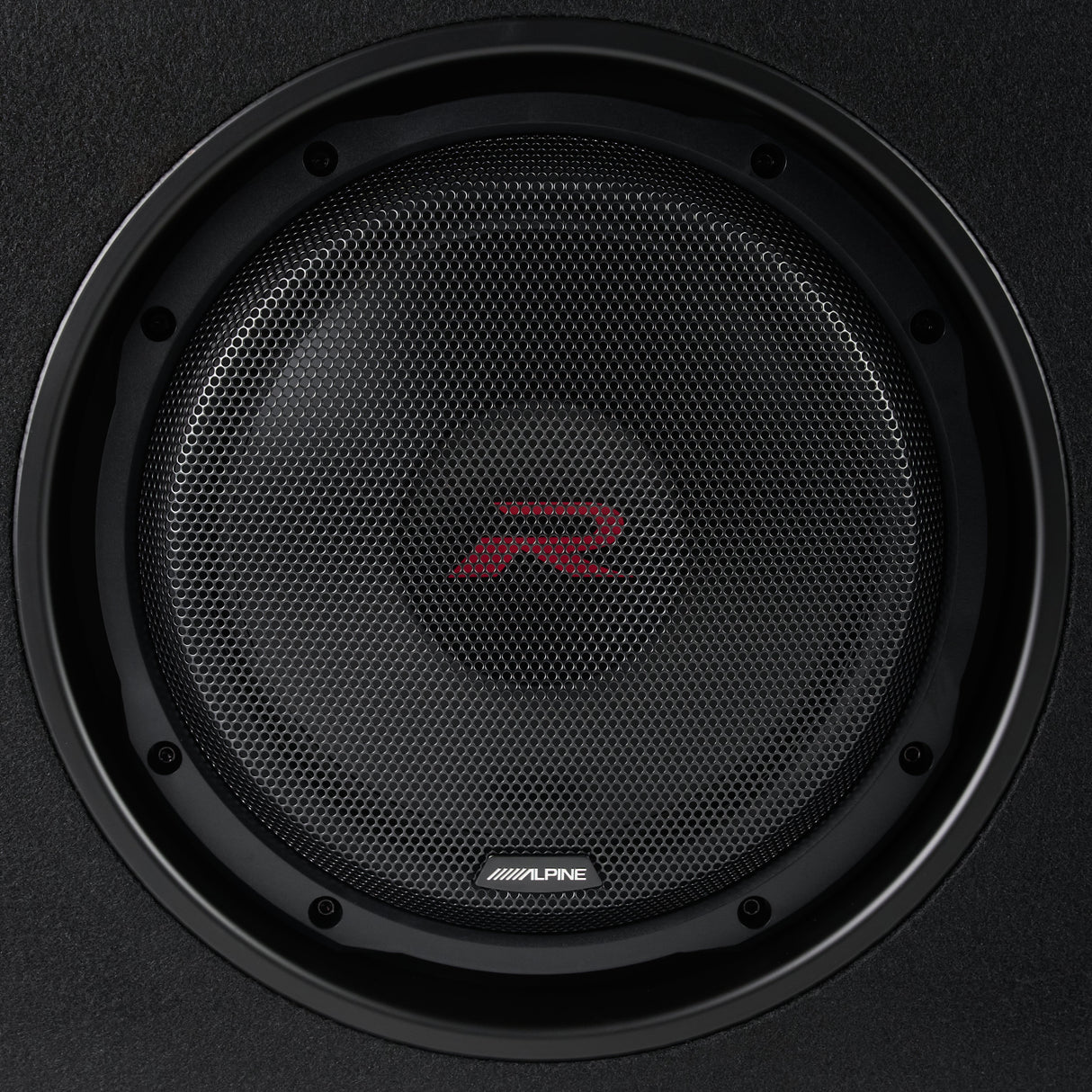Alpine R-Series 10” Shallow Preloaded Subwoofer Enclosure