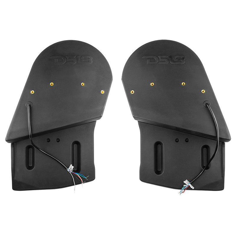Jeep JL/JLU 10" Wheel Well Seald Subwoofer Enclosure Left and Right Side