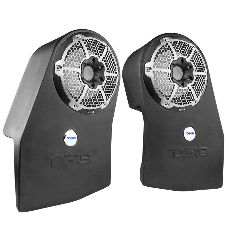 Jeep JL Wrangler 2018–2023 Complete Audio Package – Loaded Sound Bar, Dash Enclosures, Subwoofers & Amplifier