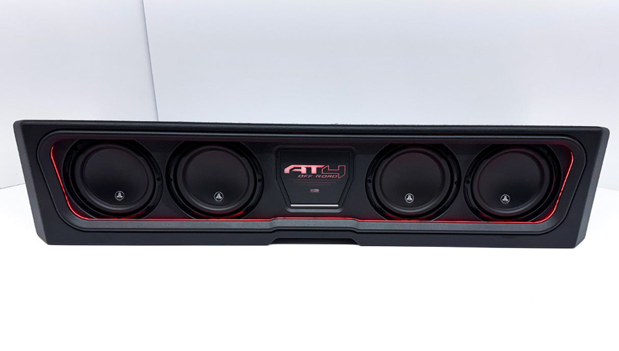 Custom JL Audio Four 8-inch Front-Firing Vented Sub Enclosure: 2019–2026 GMC & Chevy Sounds Good Stereo