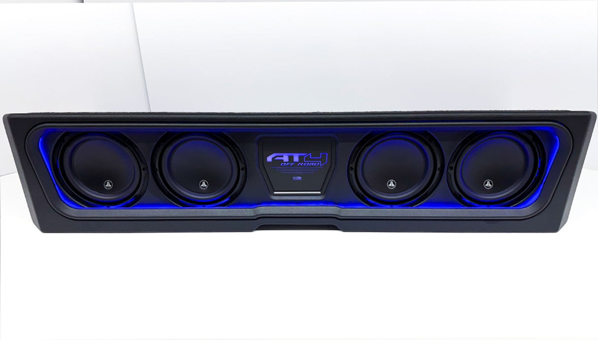 Custom JL Audio Four 8-inch Front-Firing Vented Sub Enclosure: 2019–2026 GMC & Chevy Sounds Good Stereo