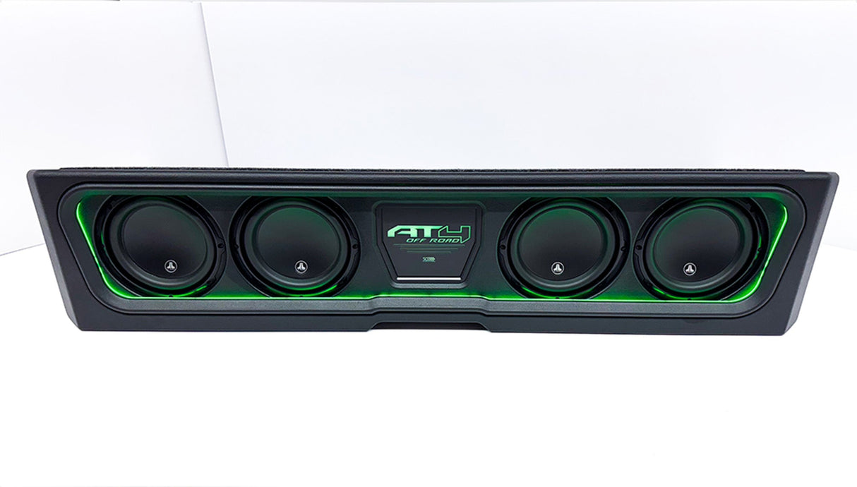 Custom JL Audio Four 8-inch Front-Firing Vented Sub Enclosure: 2019–2026 GMC & Chevy Sounds Good Stereo