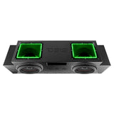 Jeep JKU/JLU Down Firing Subwoofer Enclosure 2 x 12"