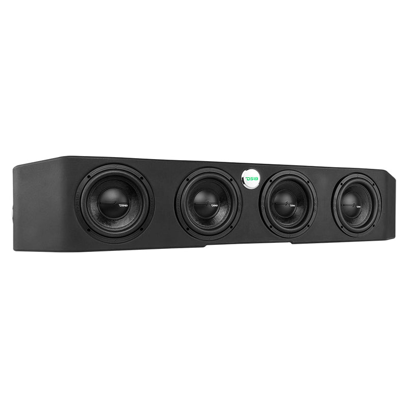 Under Seat Subwoofer Enclosure 4 x 6.5" Sealed for JT Gladiator Jeeps