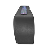 Jeep JT Gladiator Loaded Under Rear Seat Subwoofer Enclosure with 4 X 8" ZR8.2D, Leather Wrapped and Digital LED Lights | 1800 Watts RMS @ 1-Ohm DS18