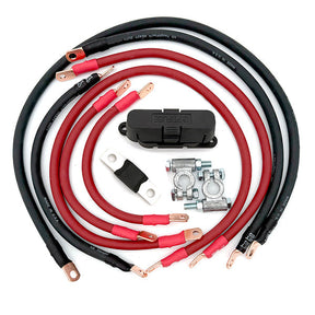 Jeep Wrangler TJ / LJ Big 7 Battery Cable Kit (1997-2006) Big7Kits