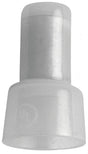 Jandorf Connector, 16 to 14 AWG Wire, Nylon Insulation, Copper Contact, Clear #60861 Jandorf