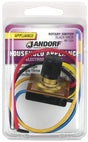 Jandorf Rotary Switch, 6.5 A, 125 V, TPST, Black #61204 Jandorf
