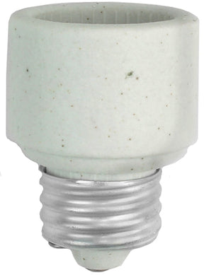 Jandorf Socket Extender, 660 W, Porcelain, Ivory, Matte #60422 Jandorf