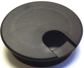 Jandorf  Desk Grommet, 2-1/2 in Dia Cable, Polystyrene, Black #61607 Jandorf