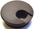 Jandorf  Desk Grommet, 2 in Dia Cable, Polystyrene, Walnut Brown #61613 Jandorf
