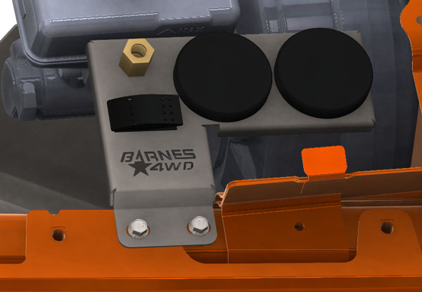 JL-JT ARB Twin Compressor Mounting Bracket