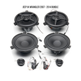 Alpine Plug & Play SPV-65X-WRA Full Speaker System Bundle | '07-'18 JK Wrangler