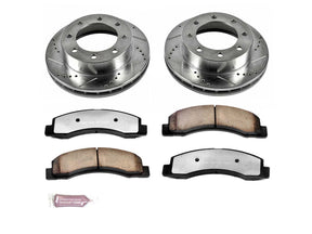 Powerstop Z36 Extreme Front Brake Kit, 1999 Ford Powerstroke Powerstop Brakes