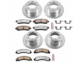 Powerstop Z36 Extreme Front and Rear Brake Kit, 1999 Ford Powerstroke Powerstop Brakes