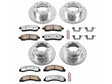 Powerstop Z36 Extreme Front and Rear Brake Kit, 1999-2004 Ford Powerstroke Powerstop Brakes