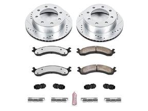 Powerstop Z36 Extreme Front Brake Kit, 2000-2002 Dodge Ram Cummins Powerstop Brakes