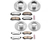 Powerstop Z36 Extreme Front and Rear Brake Kit, 2005-2010 Ford Powerstroke Powerstop Brakes