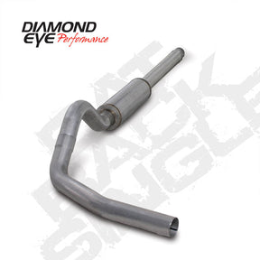 Diamond Eye 5" Aluminized Cat Back Single Muffler Kit - 1994-1997 Ford F-Series Diamond Eye