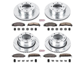 Powerstop Z36 Extreme Front and Rear Brake Kit, 2009-2018 Dodge Ram Cummins Powerstop Brakes
