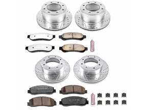 Powerstop Z36 Extreme Front and Rear Brake Kit, 2009-2010 Ford Powerstroke Powerstop Brakes