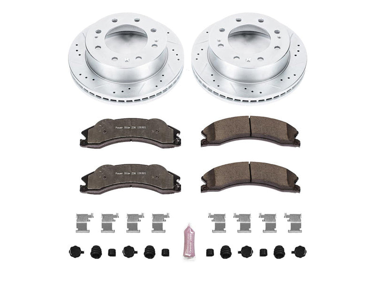 Powerstop Z36 Extreme Front Brake Kit, 2011 GM 6.6L Duramax Powerstop Brakes