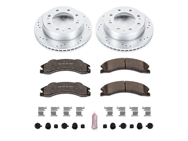Powerstop Z36 Extreme Front Brake Kit, 2011 GM 6.6L Duramax Powerstop Brakes