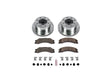 Powerstop Z36 Extreme Rear Brake Kit, 2011-2019 GM 6.6L Duramax Powerstop Brakes